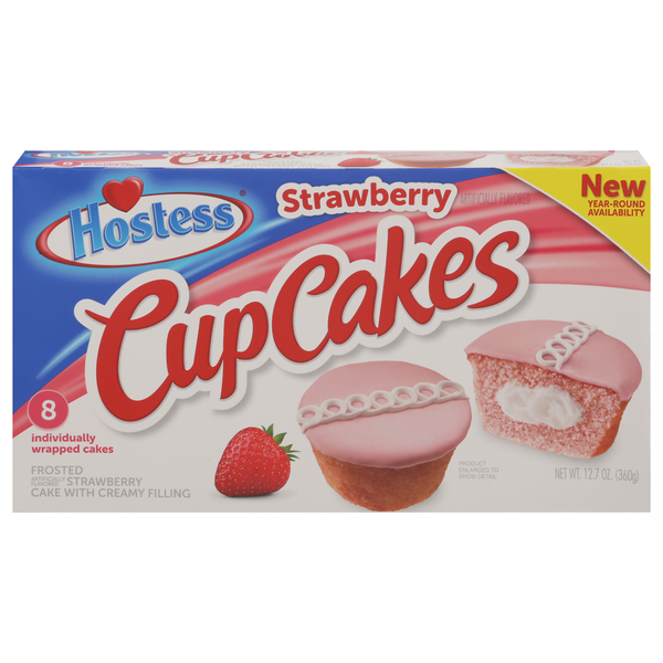 Tortillas & Flat Bread Hostess Cup Cakes, Strawberry hero