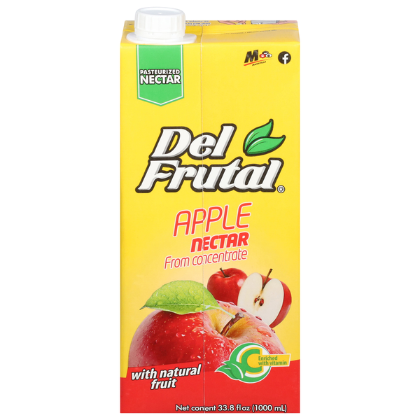 Juice & Nectars Del Frutal Nectar,, Apple hero