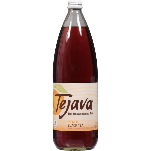 Tejava Black Tea, Peach hero