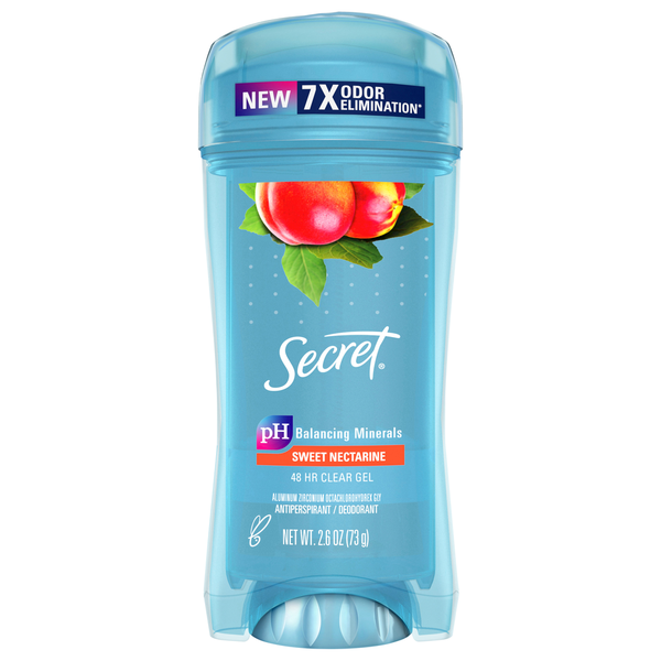 Deodorants Secret Antiperspirant/ Deodorant, Sweet Nectarine hero