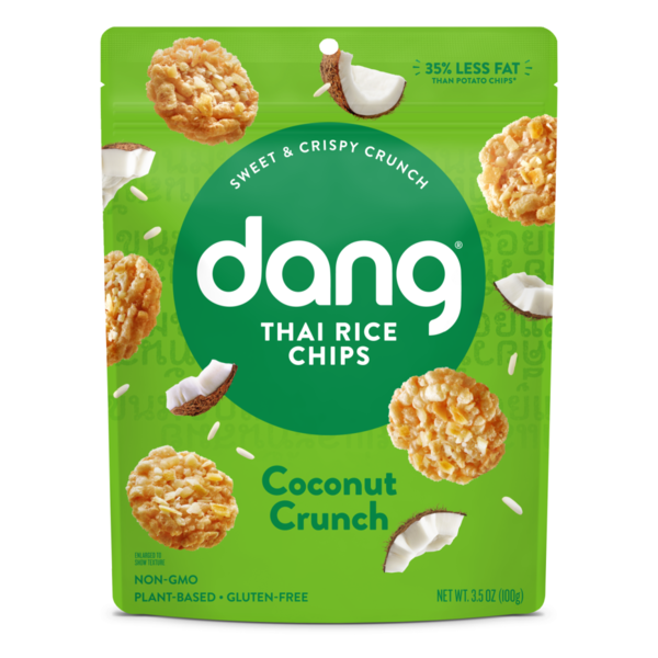 Chips & Pretzels Dang Thai Rice Chips Gluten Free, Coconut Crunch hero