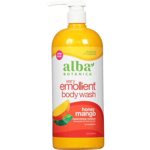 Body Lotions & Soap Alba Botanica Body Wash, Very Emollient, Honey Mango hero