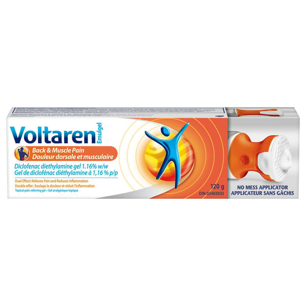 Muscles, Joints & Pain Relief Voltaren Emulgel Back & Muscle Pain (No Mess Cap) hero