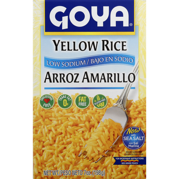 Boxed Meals & Side Dishes Goya Yellow Rice,  Low Sodium, Arroz Amarillo hero