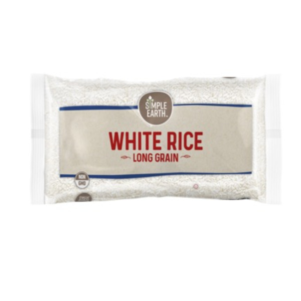 Grains, Rice & Dried Goods SIMPLE EARTH Long Grain Rice 3lb hero