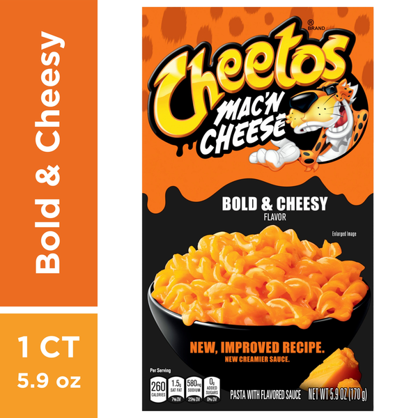 Dry Goods & Pasta Cheetos Mac 'N Cheese, Bold & Cheesy Flavor hero