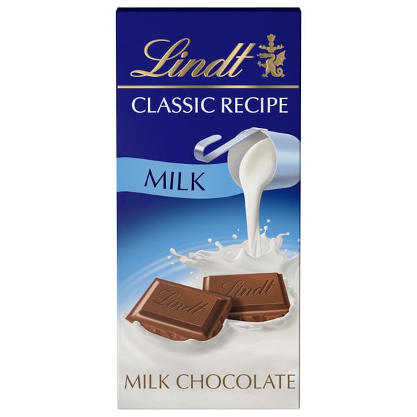 Candy & Chocolate Lindt Classic Recipe Milk Chocolate Candy Bar hero