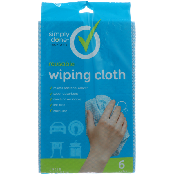 Paper Goods Simply Done Reusable Wiping Cloth hero