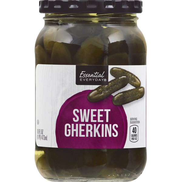 Pickled Goods & Olives Essential Everyday Gherkins, Sweet hero