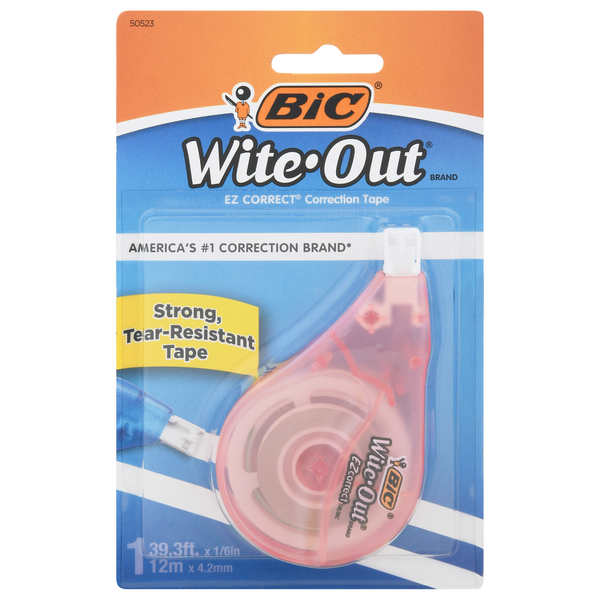 More Household BIC Correction Tape, Ez Correct hero