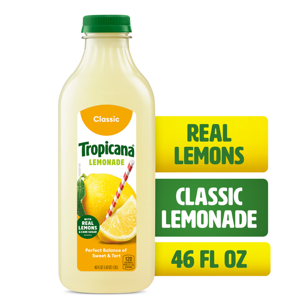 Juice & Nectars Tropicana Lemonade, Classic hero