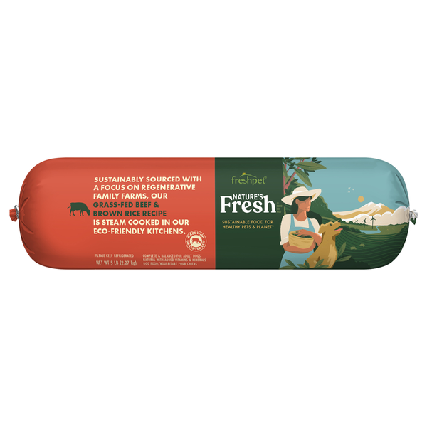 Dog Food & Care Freshpet Beef, Vegetables & Grains Fresh Dog Food hero