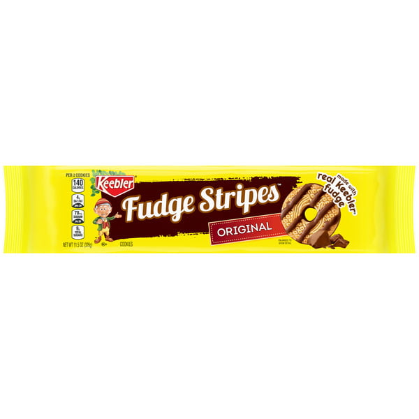 Cookies & Cakes Keebler Fudge Stripes Fudge Stripes Cookies Original hero