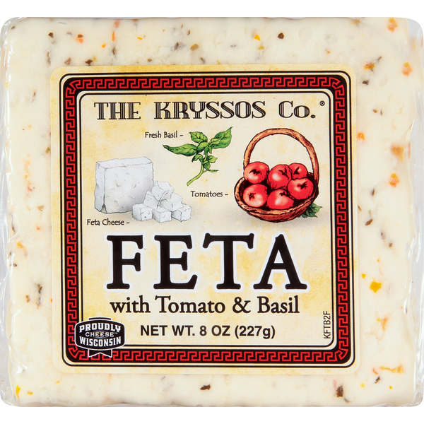 The Kryssos Co. Feta With Tomato & Basil hero