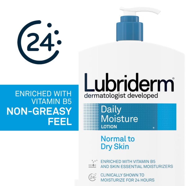 Facial Care LUBRIDERM Daily Moisture Body Lotion + Pro-Ceramide, 24 Fl hero