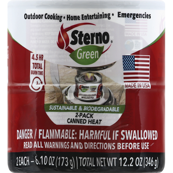 Kitchen Supplies Sterno Canned Heat, 2-Pack hero