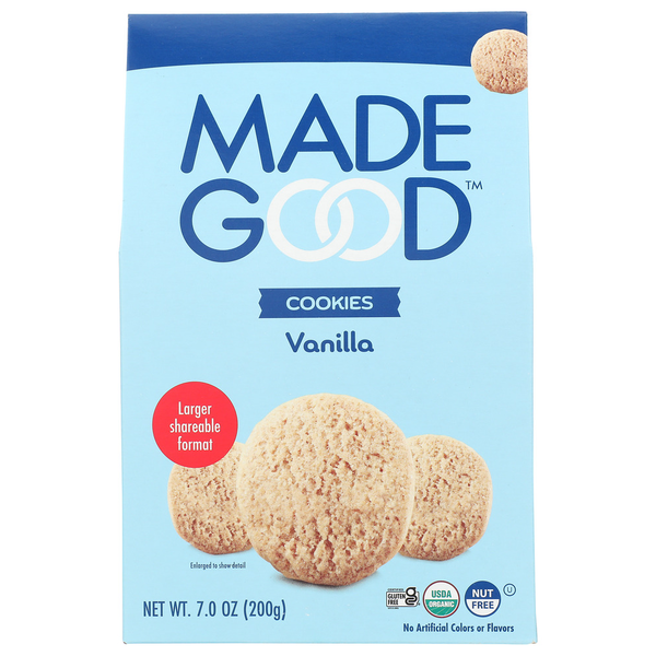 MadeGood Vanilla Crunchy Cookies 6 X hero