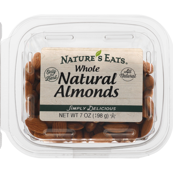 Nuts, Seeds & Dried Fruit Nature's Path Almonds, Natural, Whole hero