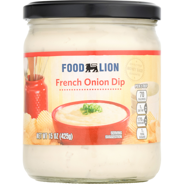 Other Creams, Cheeses & Dips Food Lion French Onion Dip hero