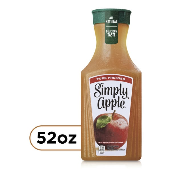 Refrigerated Juice, Coffee, & Tea Simply Apple Juice hero