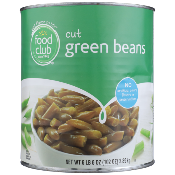 Packaged Vegetables & Fruits Food Club Cut Green Beans hero