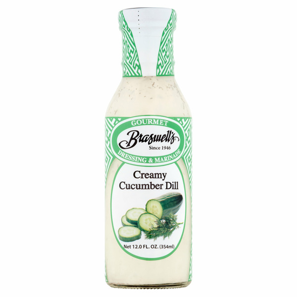 Marinades & Meat Preparation Braswell's Creamy Cucumber Dill Gourmet Dressing & Marinade hero