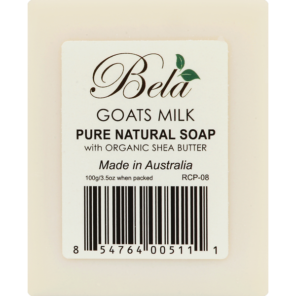 Body Lotions & Soap BELA Soap, Pure Natural, with Organic Shea Butter, Goats Milk hero