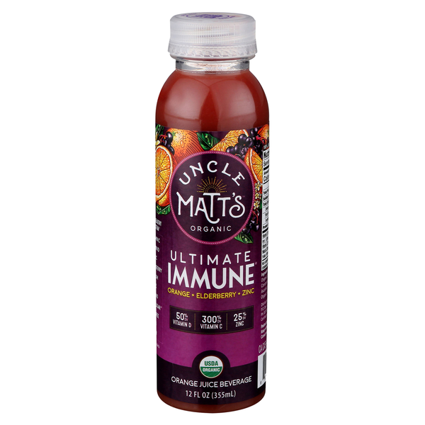 Juice & Nectars Uncle Matt's Organic Ultimate Immune, Orange Juice hero