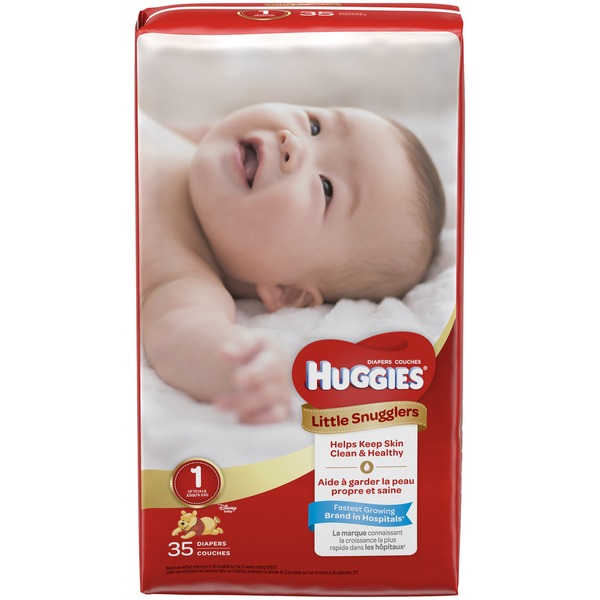 Diapers & Wipes Huggies Little Snugglers Baby Diapers hero