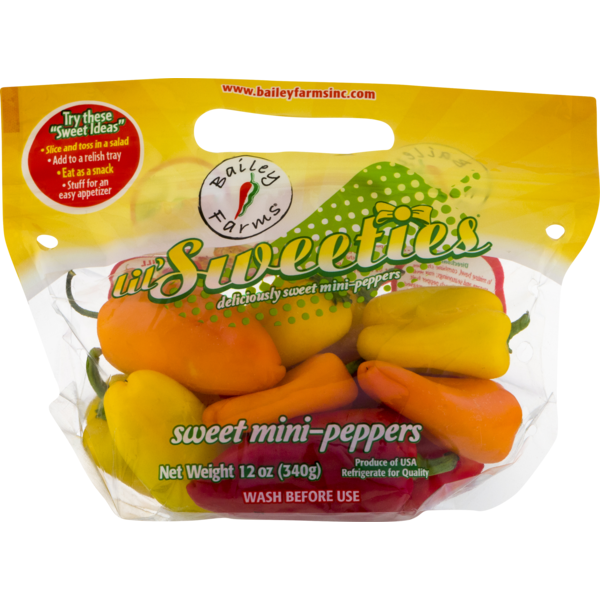 Packaged Vegetables & Fruits Peppers Mini Extra Sweet hero