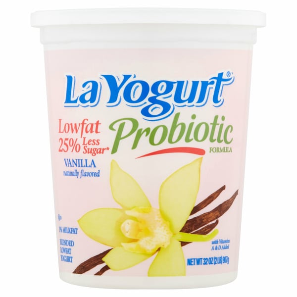 Yogurt La Yogurt Yogurt, Lowfat, Vanilla hero