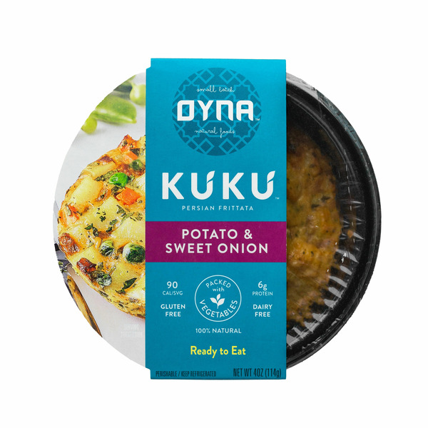 Oyna Natural Foods Kuku Persian frittata- Potato & Sweet Onion hero