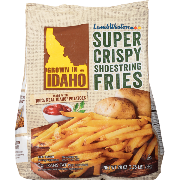 Frozen Appetizers & Sides Grown In Idaho Super Crispy Shoestring Fries hero