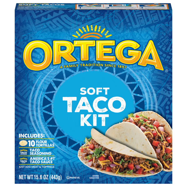 Latino Foods Ortega Soft Taco Kit hero