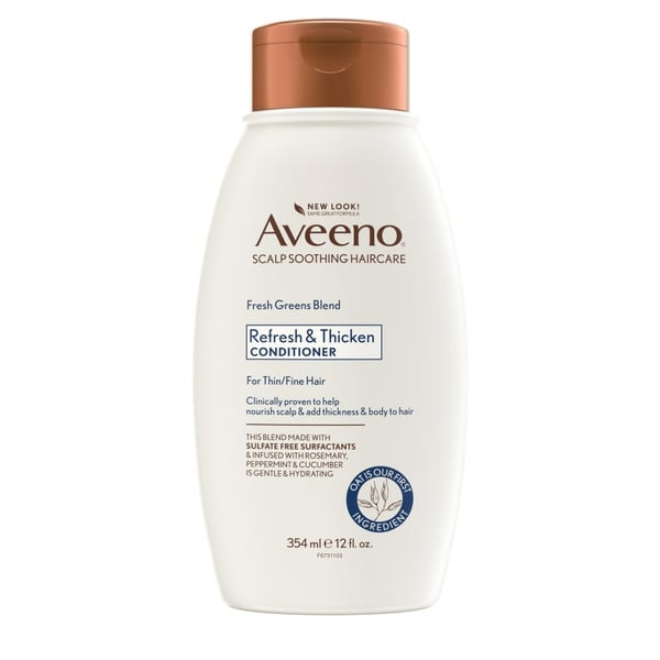 Hair Care Aveeno Cucumber & Rosemary Natural Volumizing Conditioner hero