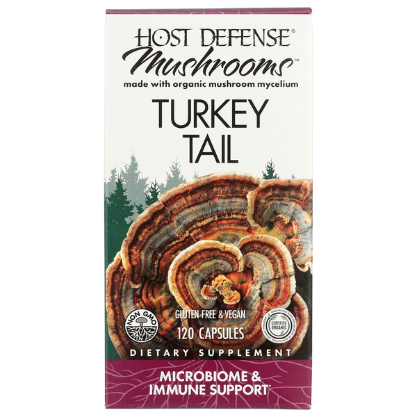 Vitamins & Minerals Host Defense Turkey Tail Capsules - hero