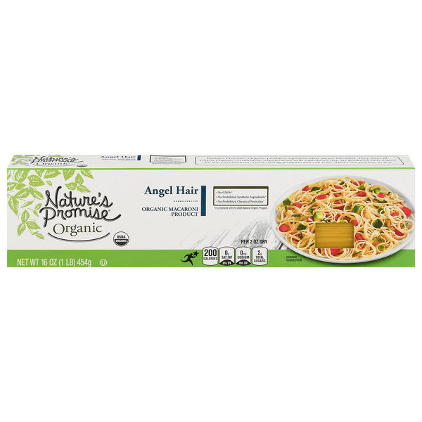 Dry Pasta Nature's Promise Organic Angel Hair Pasta hero