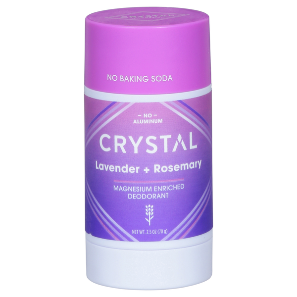 Deodorants Crystal Deodorant, Lavender + Rosemary hero