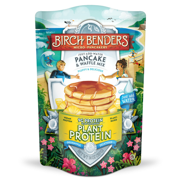 Doughs, Gelatins & Bake Mixes Birch Benders Plant Protein Pancake & Waffle Mix hero