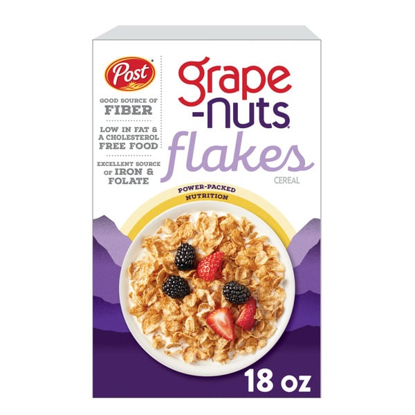 Cereal Post Grape-Nuts Flakes Breakfast Cereal hero