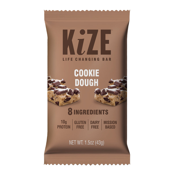 Energy & Granola Bars KiZE Bar Cookie Dough hero