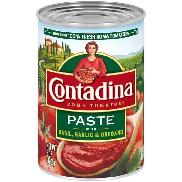 Canned & Jarred Vegetables Contadina Tomato Paste with Italian Herbs hero