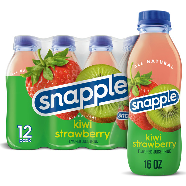 Juice & Nectars Snapple Kiwi Strawberry Juice Drink hero