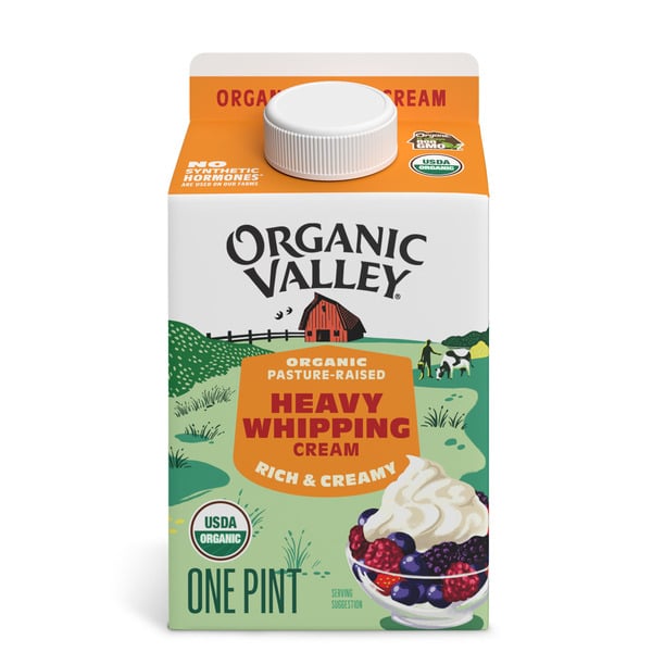 Creamer Organic Valley® Organic Heavy Whipping Cream hero