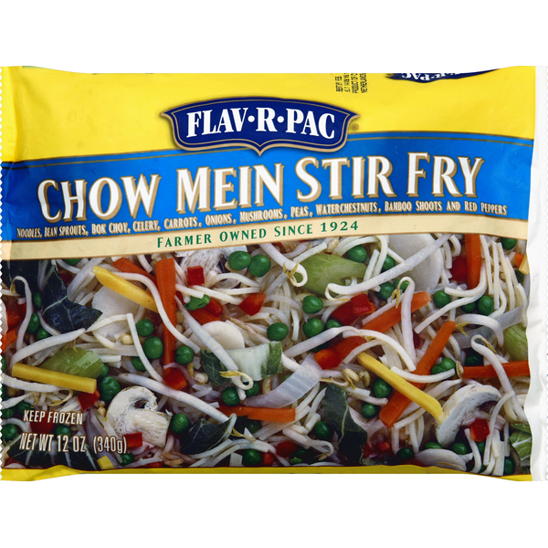 Frozen Meals Flav R Pac Stir Fry, Chow Mein hero