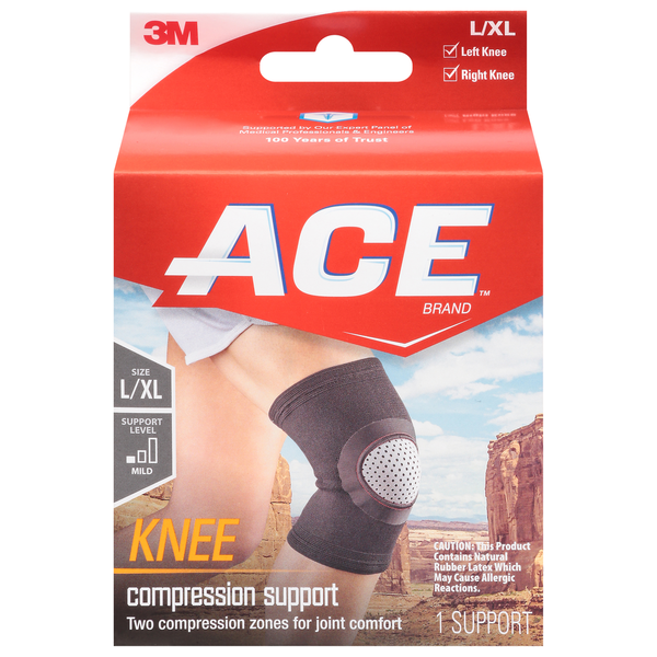 ACE Compression Support, Knee, L/XL hero