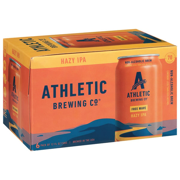 Beer Athletic Brewing Co. Non-Alcoholic Free Wave Hazy IPA hero