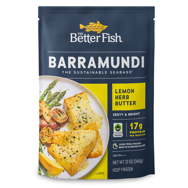 Prepared Meals The Better Fish Barramundi, Lemon Herb Butter hero