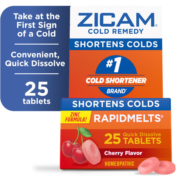 Cold, Flu & Allergy Zicam Cold Remedy Zinc Rapidmelts hero