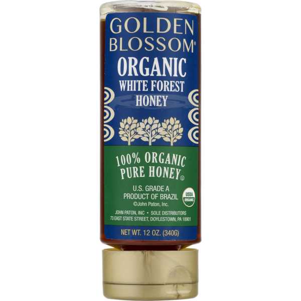 Sugar & Sweeteners Golden Blossom Honey Brand Organic White Forest Honey hero